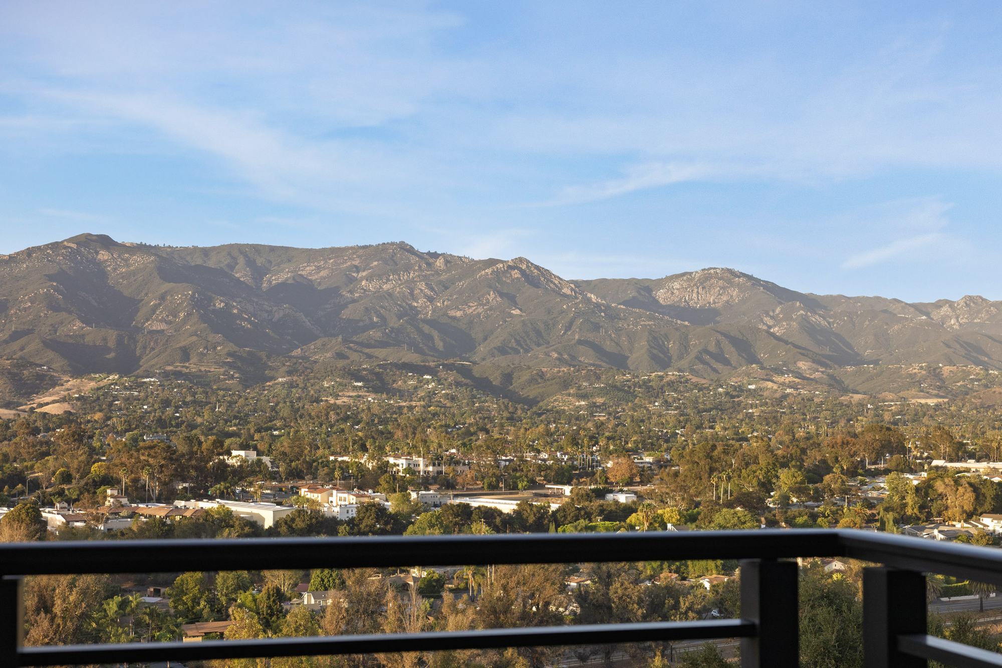 Mountain panorama from the terrace